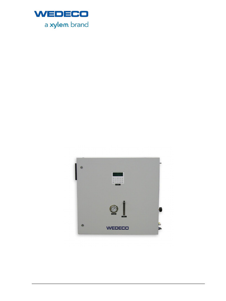 GSO 18 Series Ozone Generator Manual | PDF | Switch | Ozone