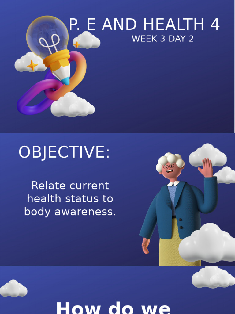 Health Status and Body Awareness | PDF