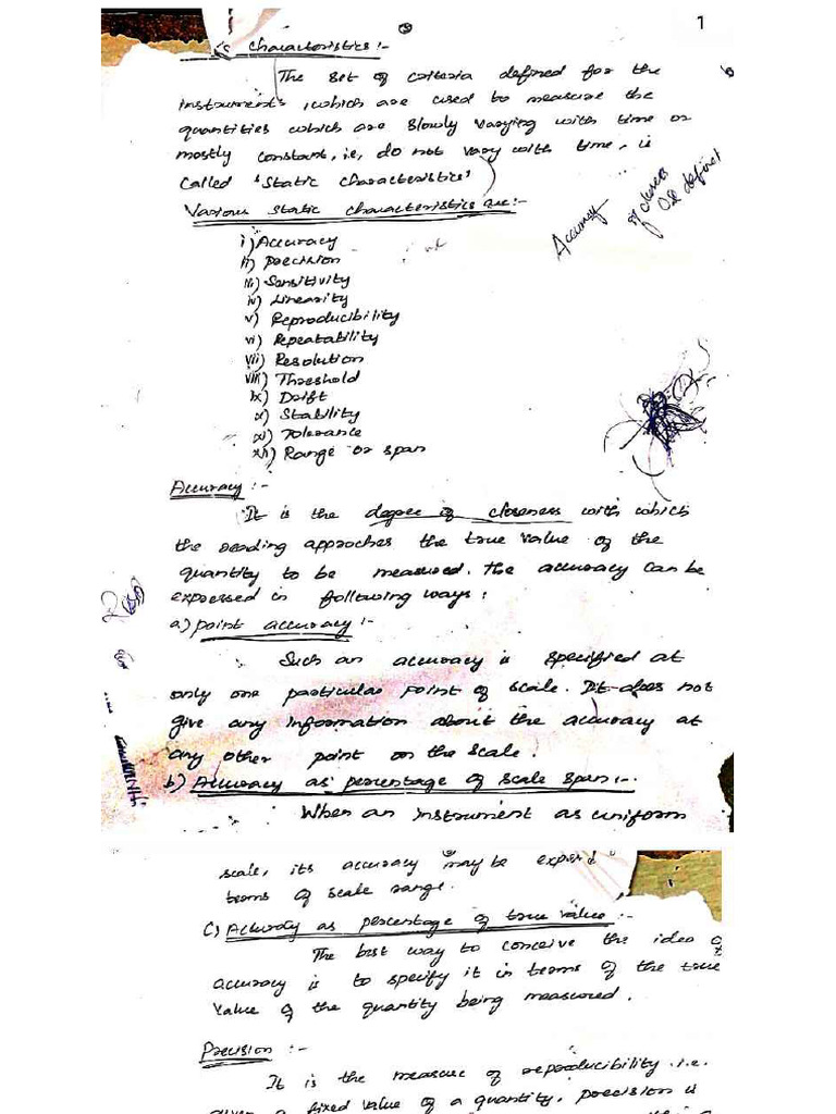 M&i Unit I Notes | PDF