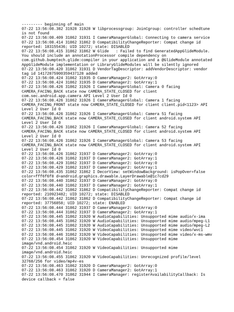 Log Cat 1753167368329 | PDF | Computing | Computer Programming
