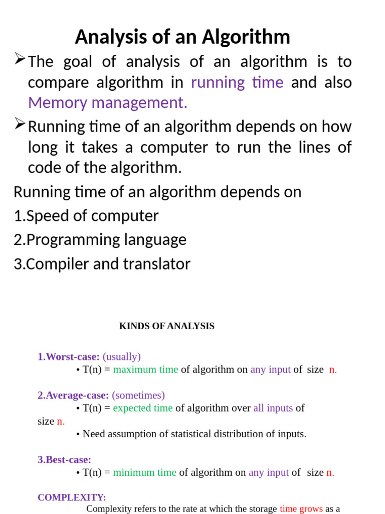 Performance Analysis | PDF | Integer (Computer Science) | Variable ...