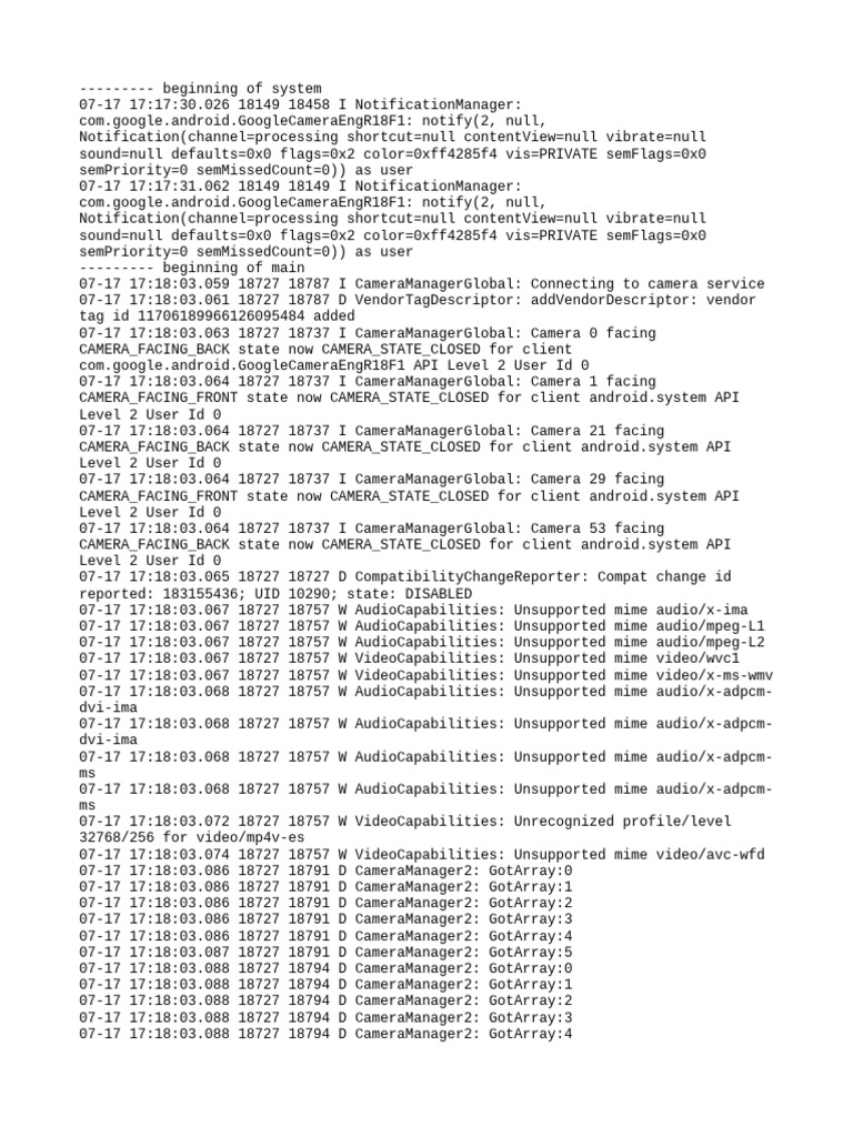 Log Cat 1752765482999 | PDF | System Software | Computer Programming