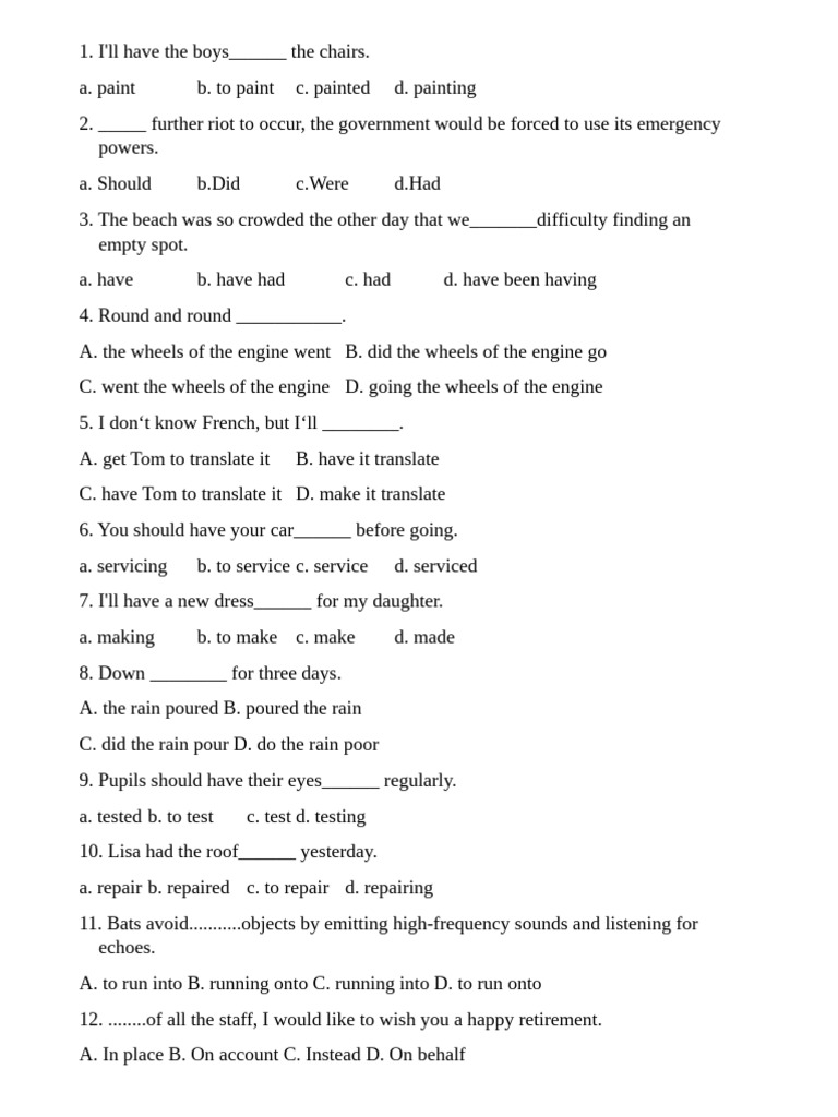 English Grammar Practice Exercises | PDF