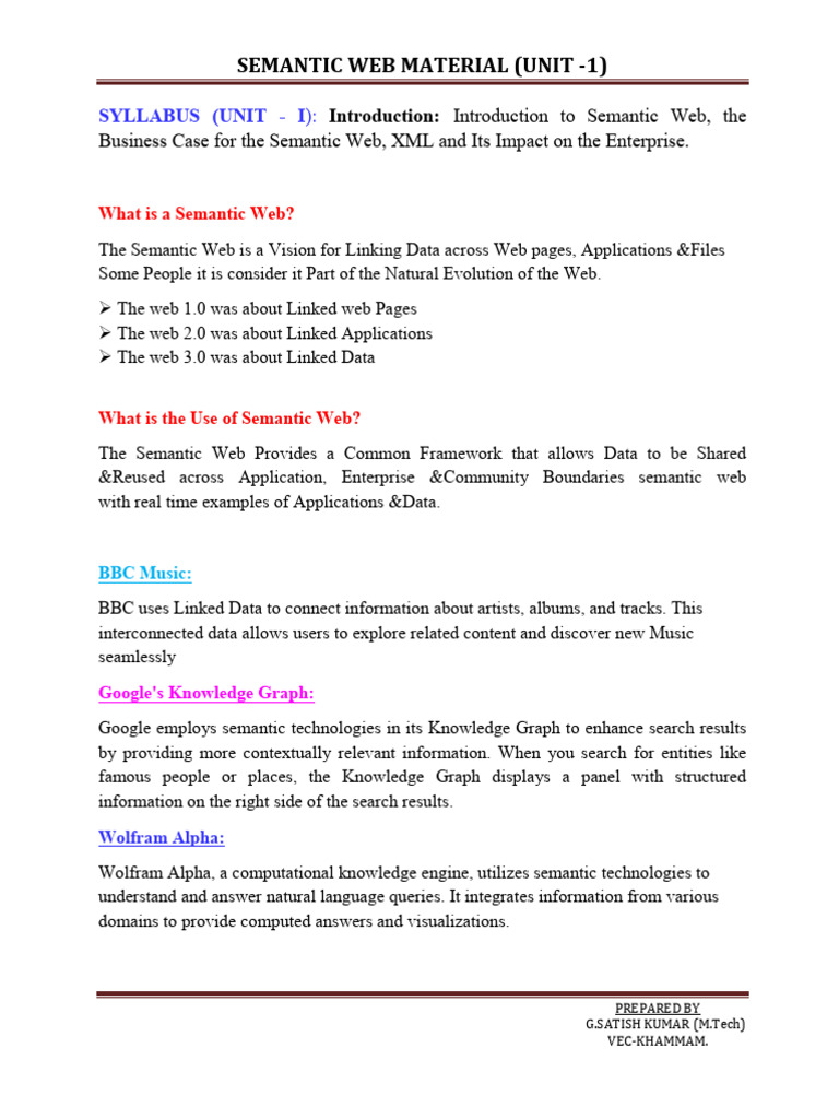 Introduction to Linked Data in Semantic Web | PDF | Semantic Web | Xml