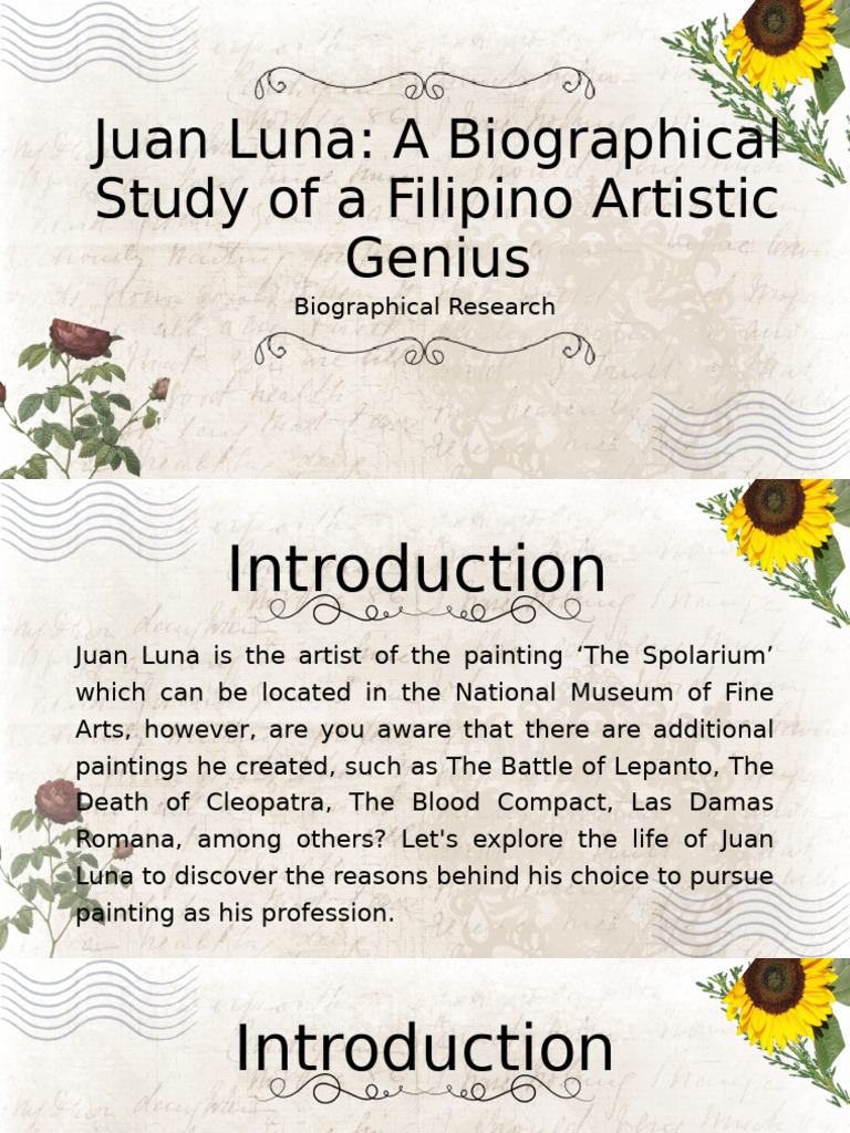 Biographical Research | PDF | Paintings | The Arts