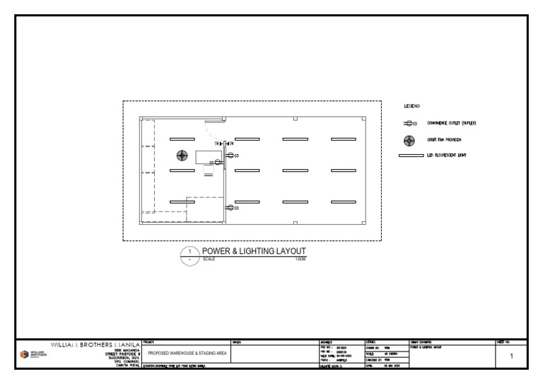 Warehouse Power & Lighting Layout - 28c4731a Be81 4713 962a ...