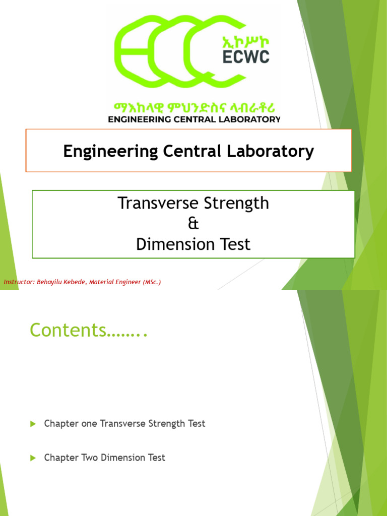 4. Transverse and Dimention Test | PDF | Strength Of Materials ...