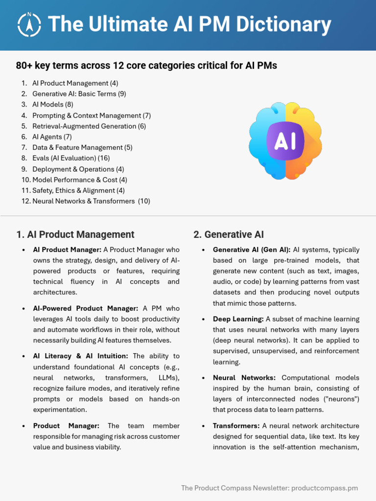 Essential AI PM Terminology Guide | PDF | Artificial Intelligence ...