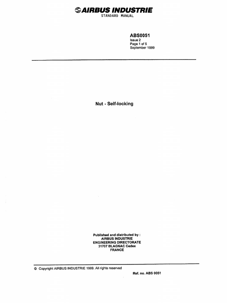 Abs0051 (Nut, Self-Locking) | PDF