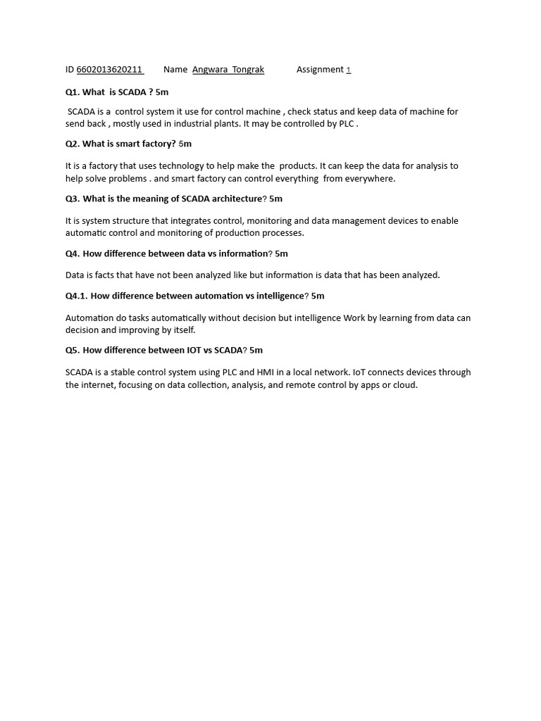Assingment 1 | PDF