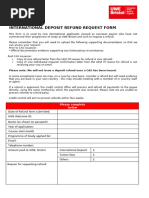 Refund Request Form | PDF | Payments