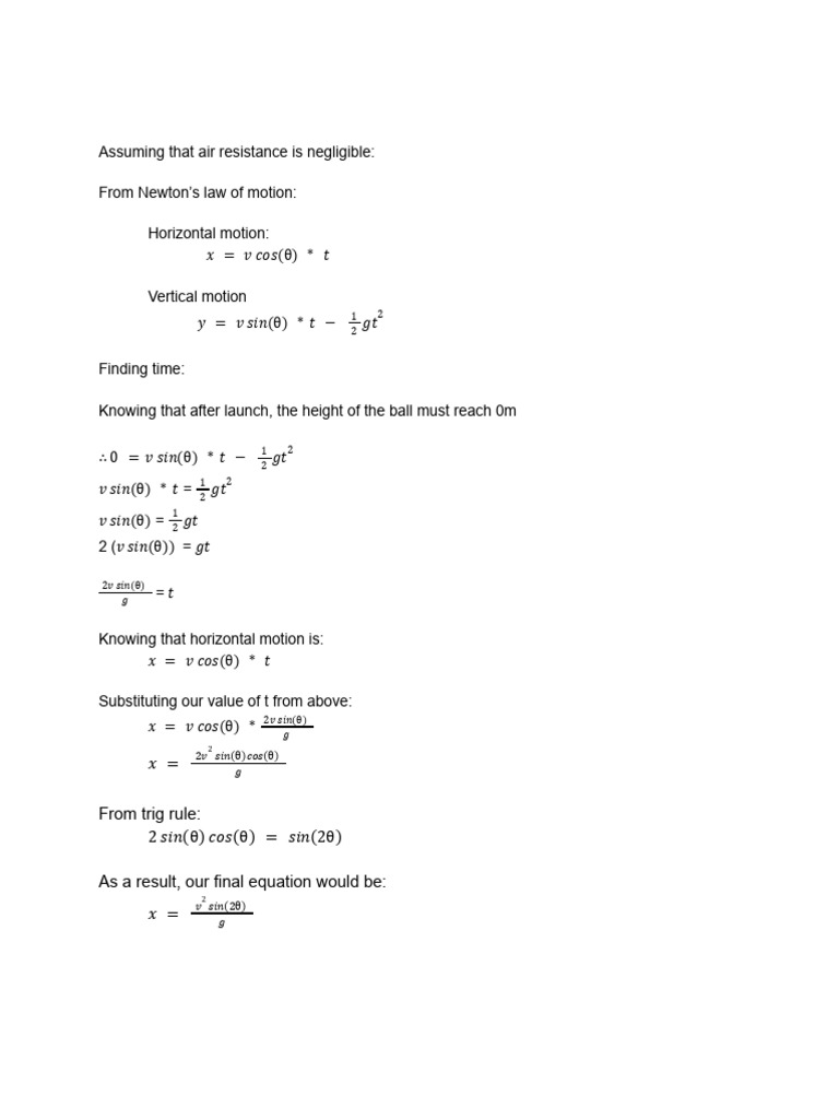 Physics Ia Mini Analysis | PDF | Physical Phenomena | Dynamics (Mechanics)