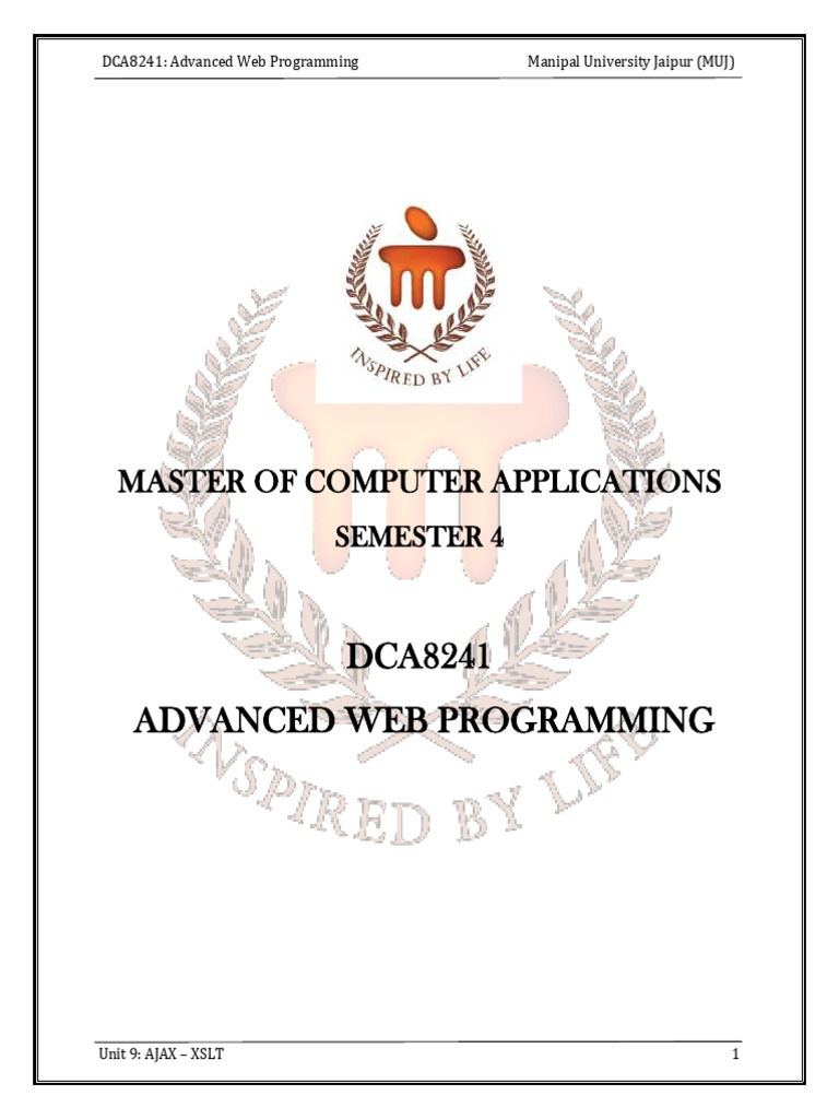 AJAX and XSLT in Web Programming | PDF | Xml | X Path