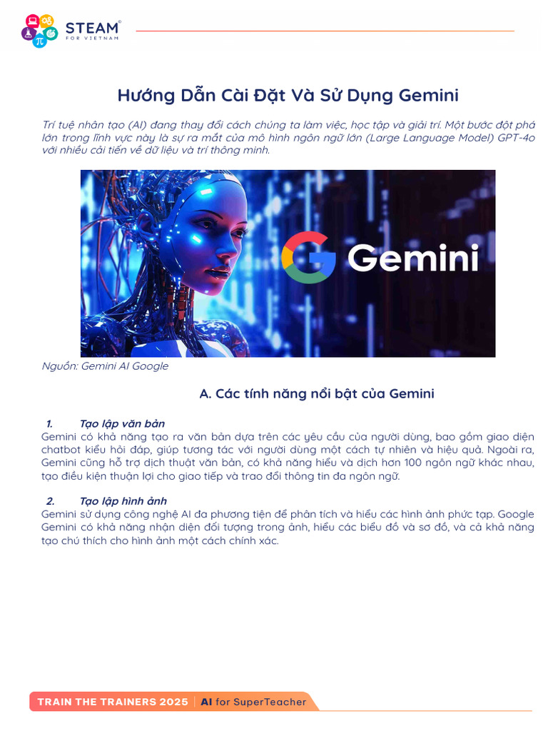 S4V - Hướng Dẫn Tạo Tài Khoản Gemini | PDF