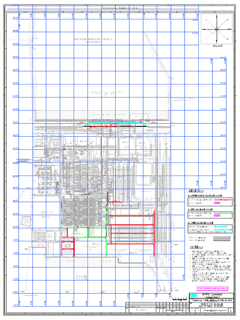 NTPC Thermal Power Project Building Specs | PDF | Wall | Door