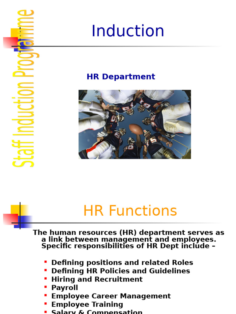 HR Department Functions and Policies | PDF