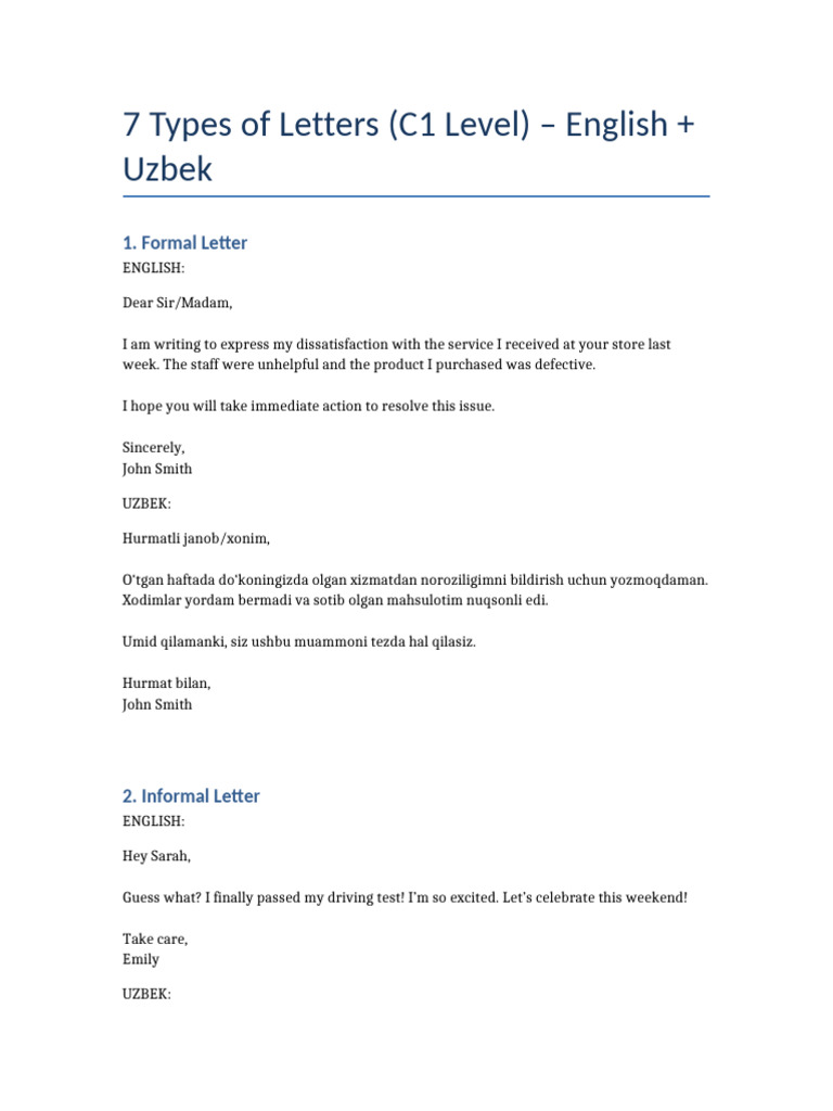 Types of Letters for Communication | PDF | Chess Theory | Chess Openings