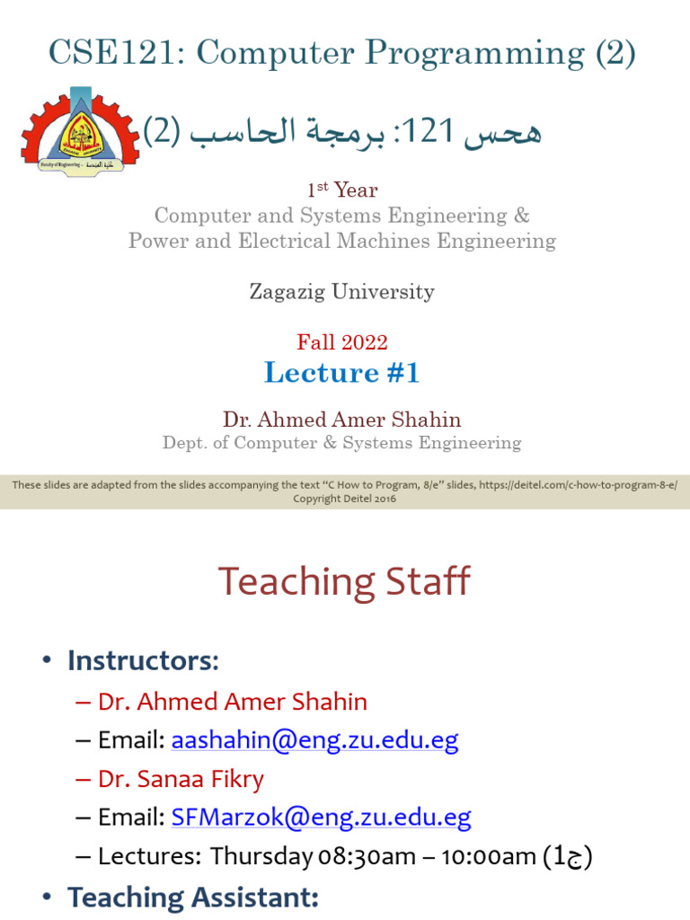 C Programming Course Overview 2022 | PDF | Computer Data Storage ...