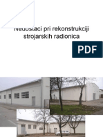 Nedostaci Pri Rekonstrukciji Strojarskih Radionica