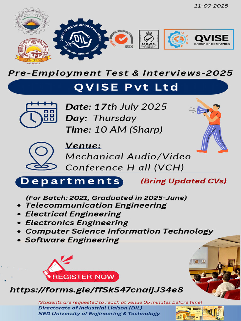 Pre-Employment Test & Interviews 2025 | PDF