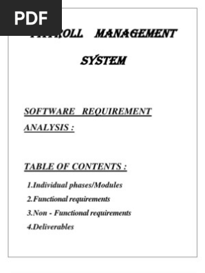 Payroll