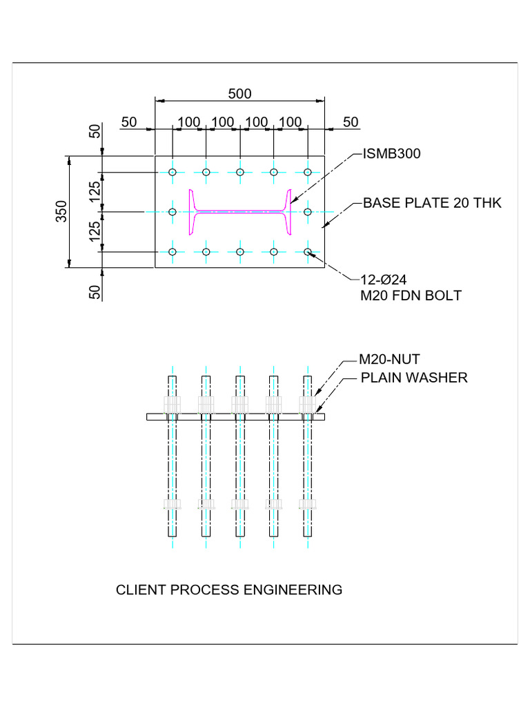 Base Plate DRG - 29.01.25 (Process) | PDF