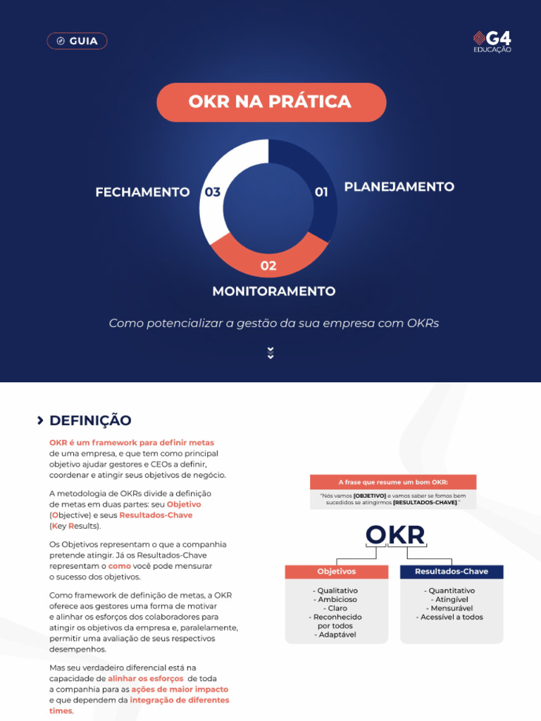 Guia - OKR Na Prática | PDF