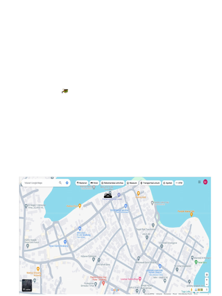 denah pernik dengan MAPS | PDF
