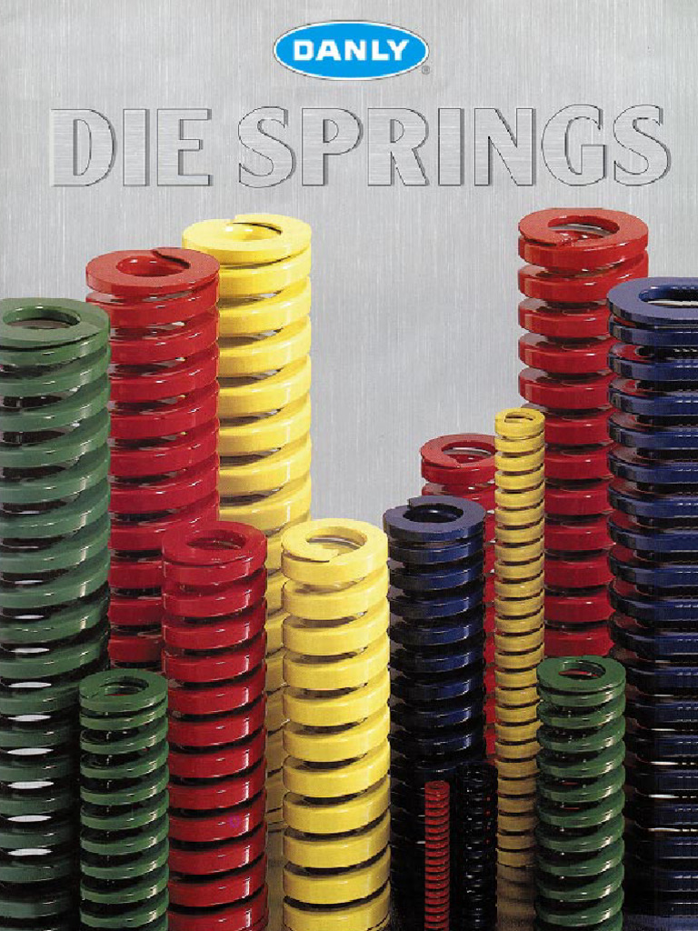 Danly Die Springs Catalog Overview | PDF | Stress (Mechanics ...