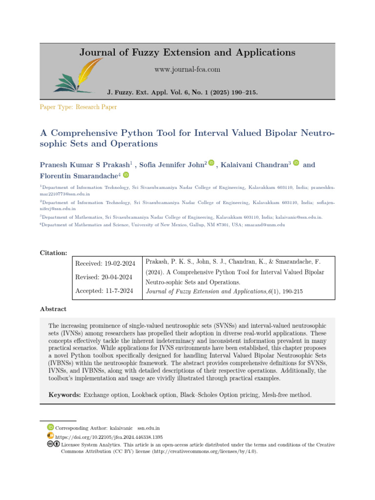 Python Toolbox for Interval Valued IVBNS | PDF | Fuzzy Logic | Matlab