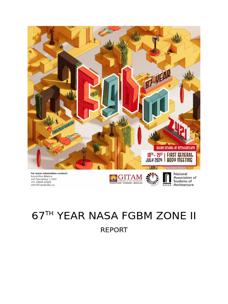 NASA FGBM Zone II Meeting Summary | PDF