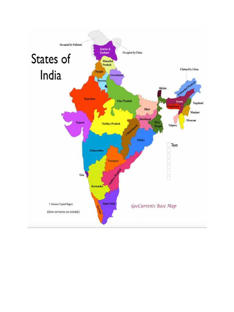Politicle Map | PDF