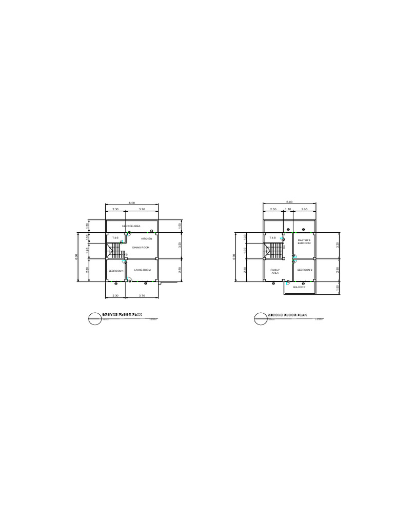 2 Storey Residential Floor Plan | PDF | Home | Buildings And Structures