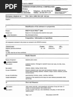 Condensate MSDS: Safety and Hazards | PDF | Benzene | Personal ...