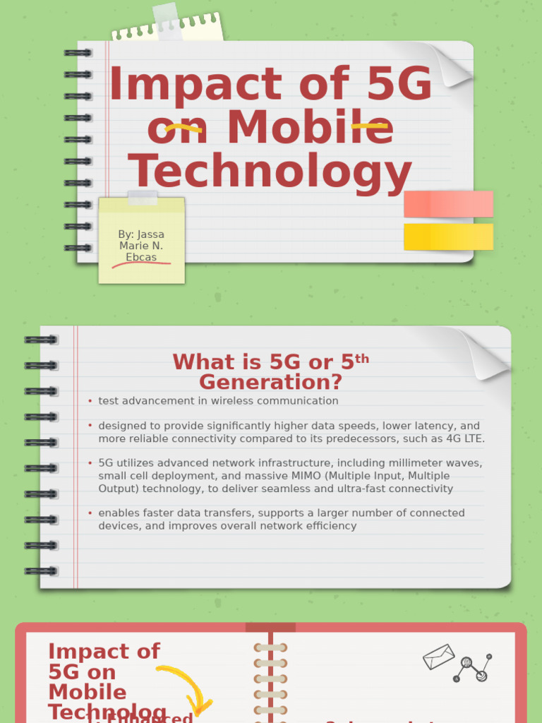 Ebcas - Impact of 5G On Mobile Technology | PDF | 4 G | Computer Network