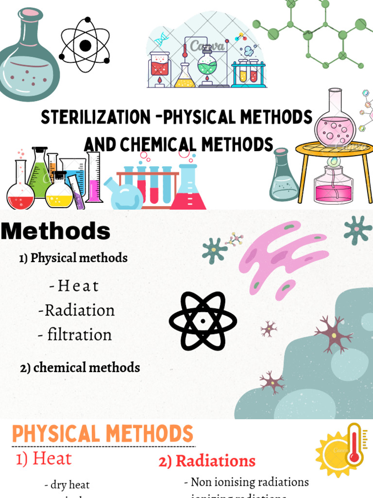 Methods of Sterilization: Physical & Chemical | PDF | Sterilization ...