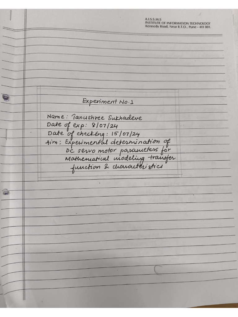 CSE Exp 1 | PDF