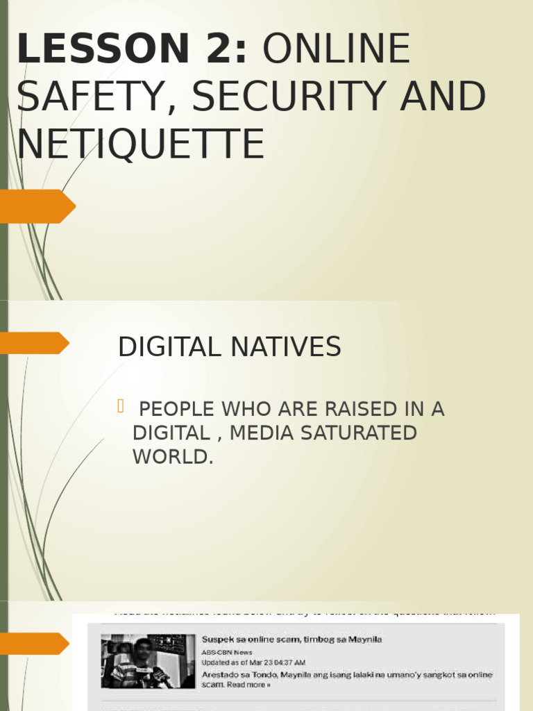 Online Safety Security and Netiquette 2 | PDF | Password | Malware