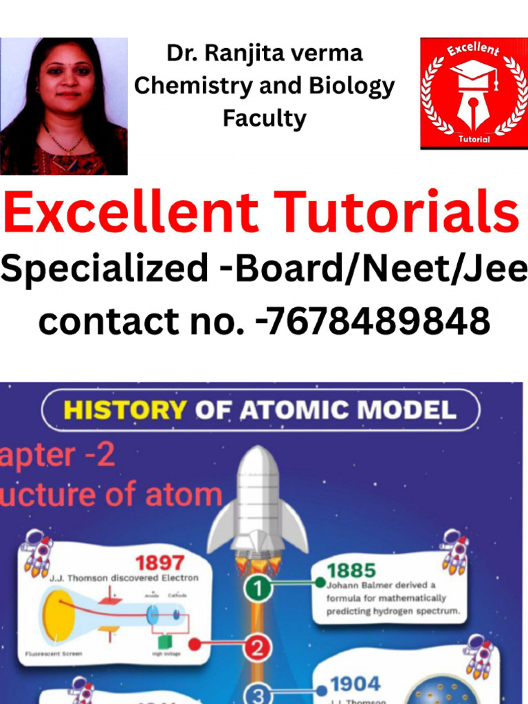 Chapter 2 - Structure of Atom | PDF
