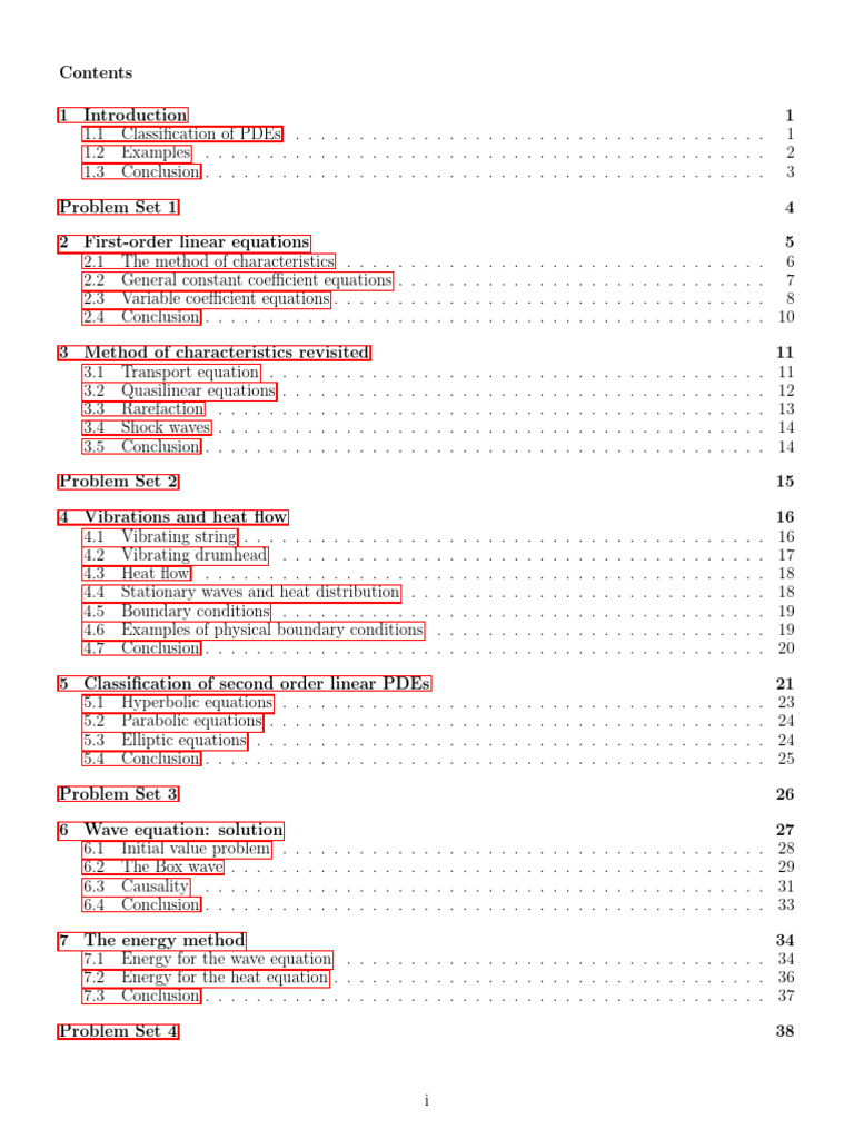 PDEs: Methods and Applications | PDF | Partial Differential Equation ...