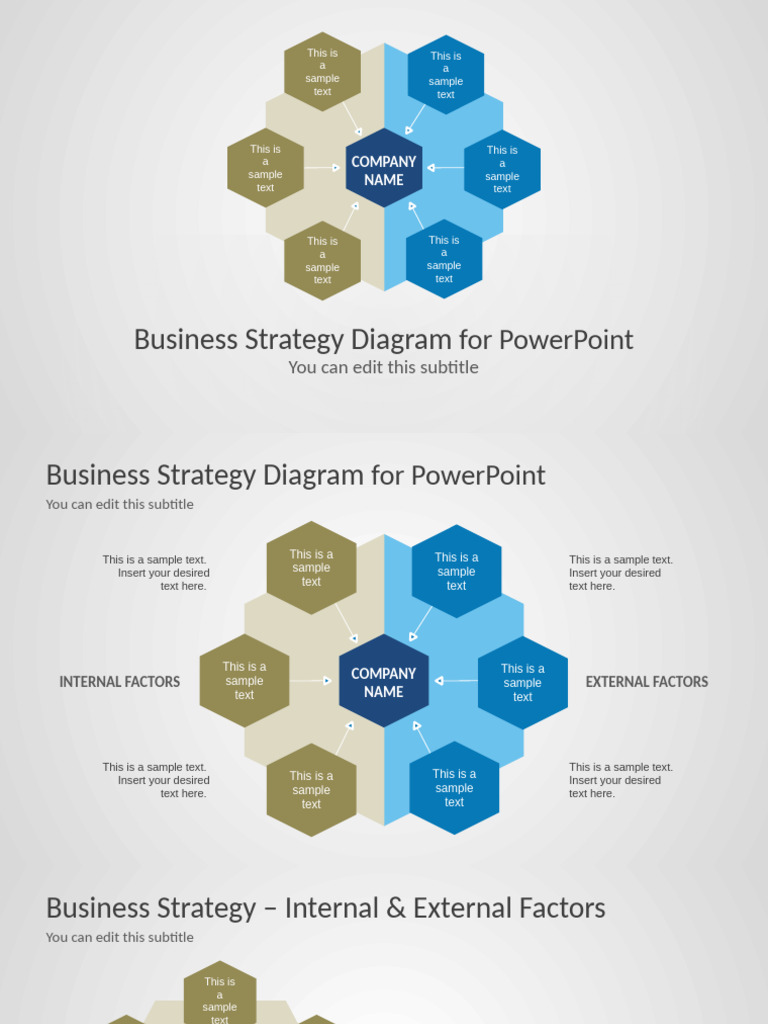 6092 01 Business Strategy Diagram | PDF