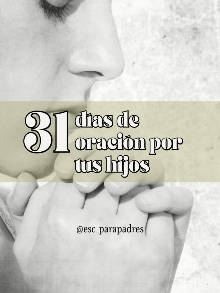 Oraciones Diarias por Nuestros Hijos | PDF | Amor