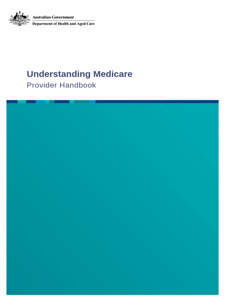 Medicare Provider Handbook Overview | PDF | Health Care | Medicine