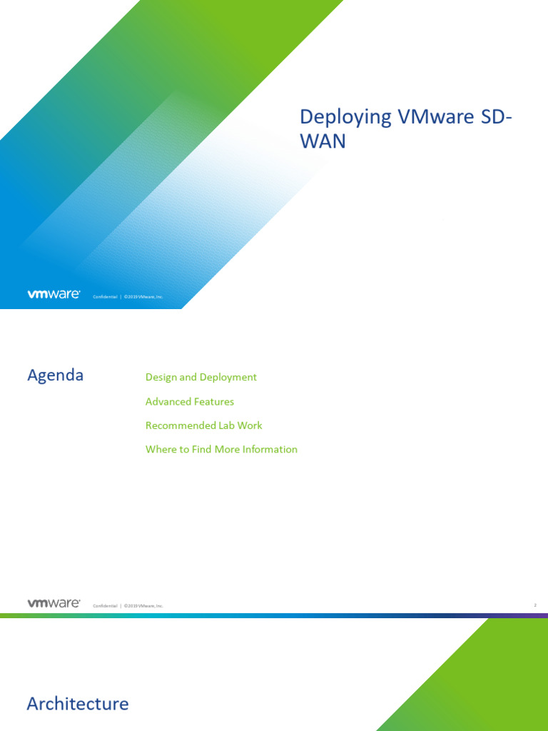 Deploying VMware SD-WAN Solutions | PDF | Networking | Multiprotocol ...