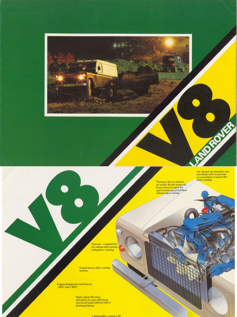Land Rover - Int Series III - 1980-V8 | PDF