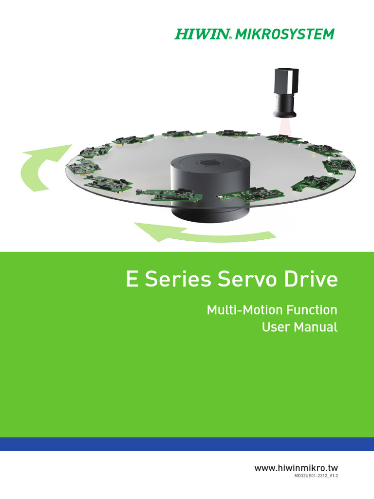 E Series Servo Drive User Manual | PDF | Servomechanism | Manual ...