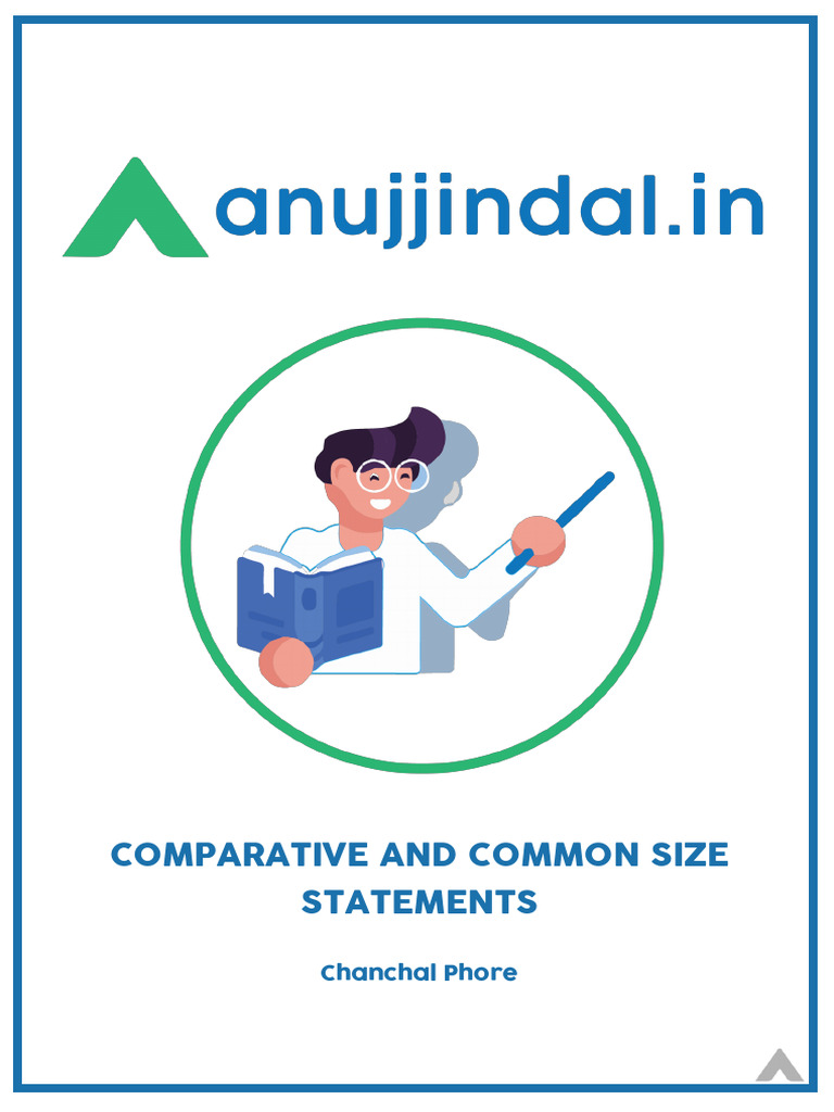 Comparative & Common Size Statements | PDF | Balance Sheet | Equity ...