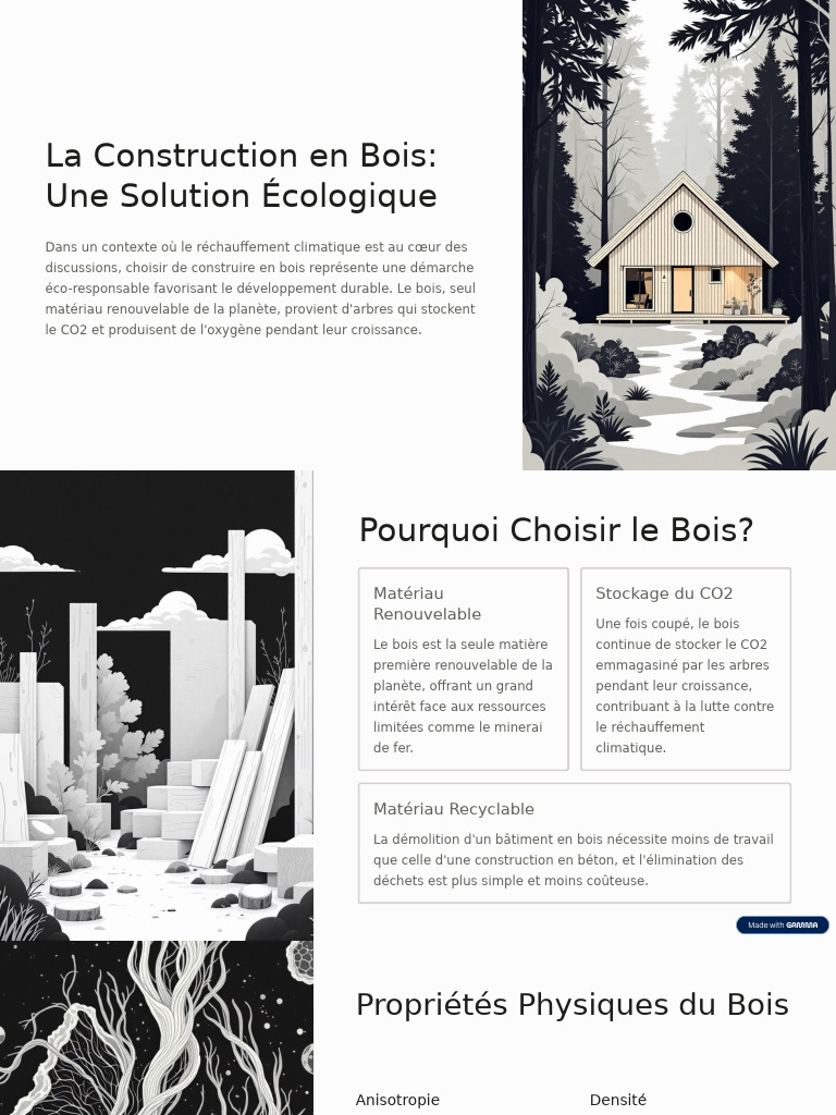 Construction Écologique en Bois | PDF | Bois (matériau de construction ...