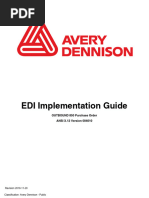 EDI 850 Purchase Order Specification | PDF | Electronic Data ...