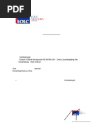 Contoh Template Surat Paklaring | PDF